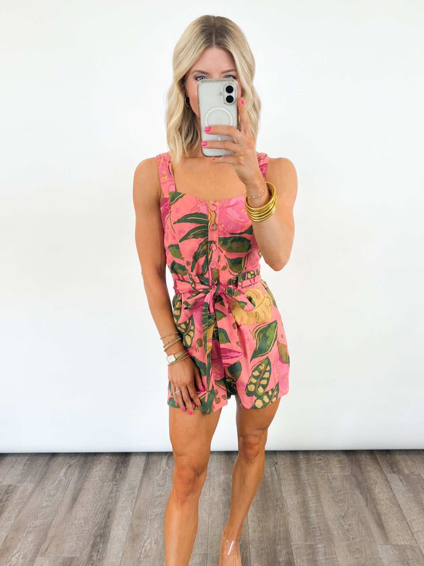 Rio Palm Romper