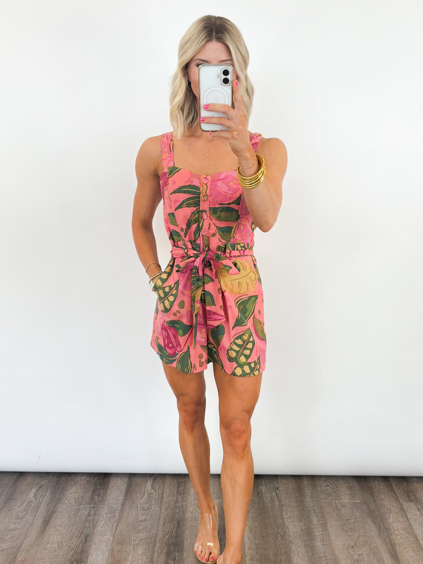 Rio Palm Romper