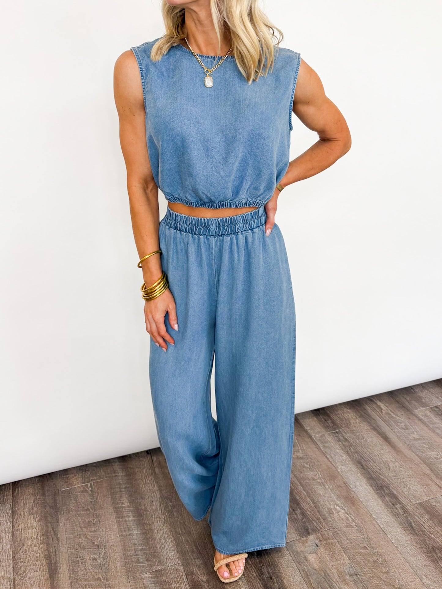 Blue Skies Denim Set