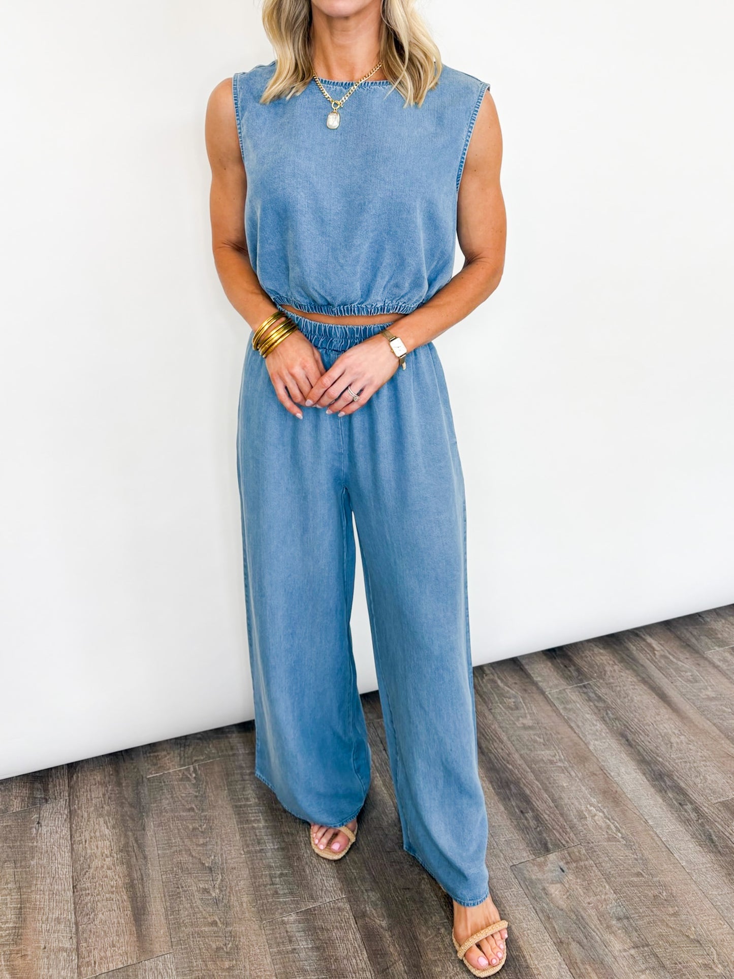 Blue Skies Denim Set
