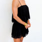 Blackout Pleated Romper
