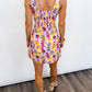 Sweet Bloom Peplum Skirt Set
