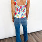 Garden Bloom Corset Top