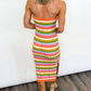 Sunset Sangria Midi Dress