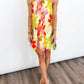 Tropical Daydream Halter Mini Dress