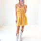 Golden Stripe Dress