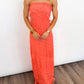 Coral Coast Maxi Dress
