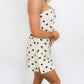 Mocha Dot Darling Romper