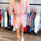 Sunset Swirl Romper