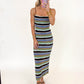 Coastal Mosaic Maxi Dress
