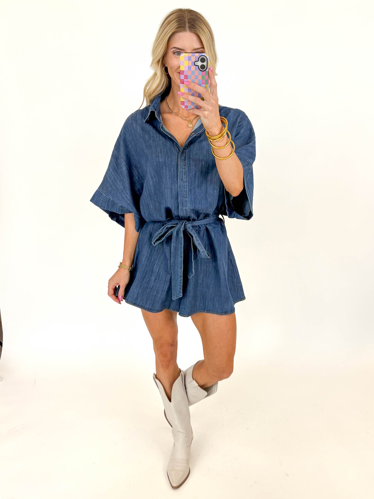 Blue Ridge Denim Romper