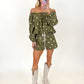 Olive Grove Off-Shoulder Set