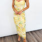 The Lemon Blossom Midi Dress