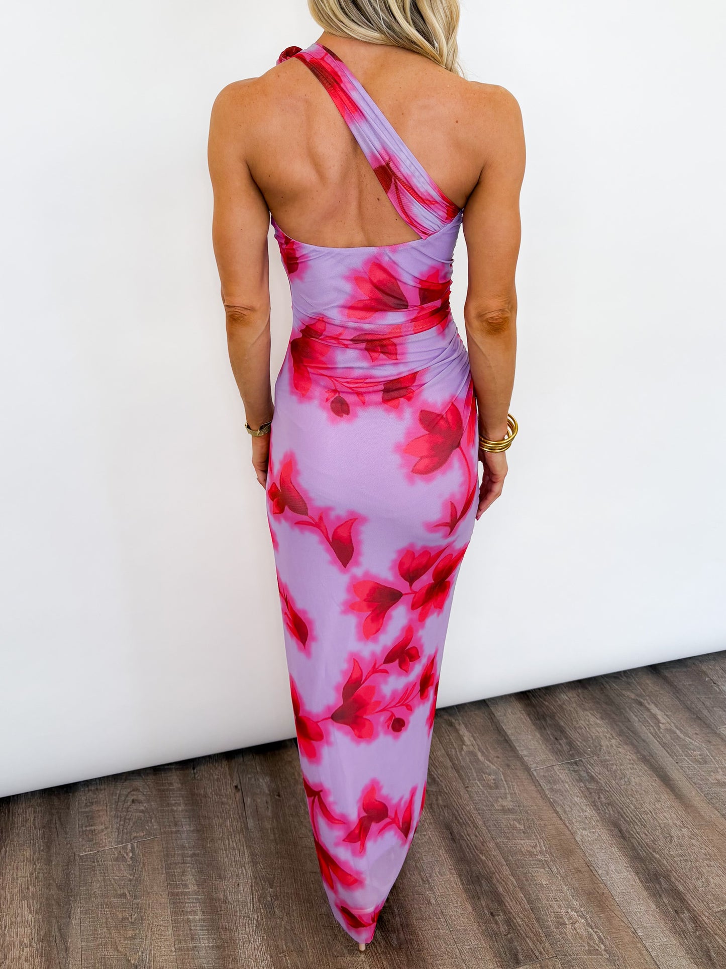 Painted Petals Maxi Dress
