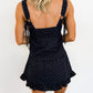 Midnight Dottie Skirt Set
