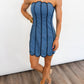 Denim Darling Scallop Dress