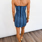 Denim Darling Scallop Dress
