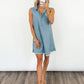Easy Days Sleeveless Denim Dress
