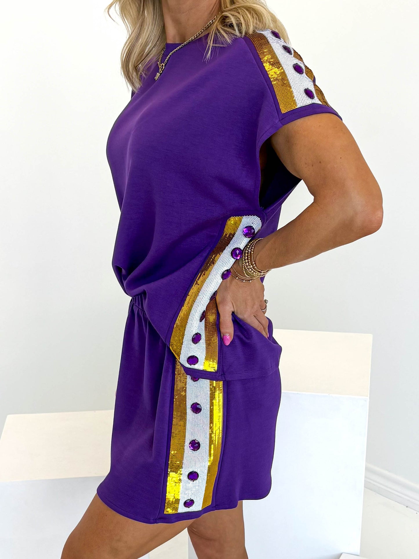 Tiger Touchdown Skort Set