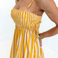 Golden Stripe Dress