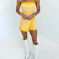 Sunshine Sideline Stripe Romper