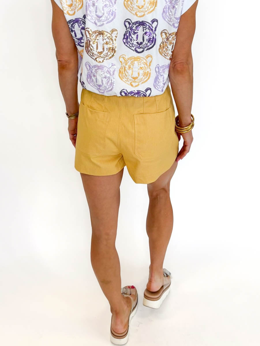 Tiger Tailgate Scallop Shorts