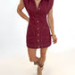 Autumn Kickoff Shirt Dress