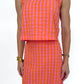 Sunset Picnic Skirt Set