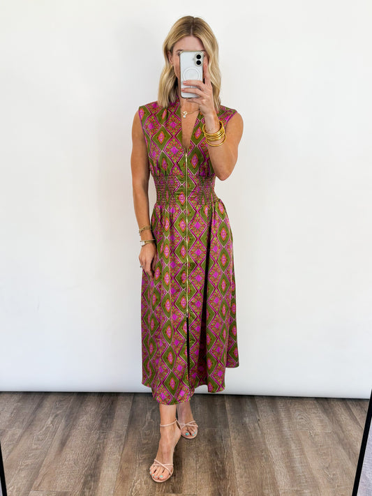 Autumn Afternoon Midi Dress