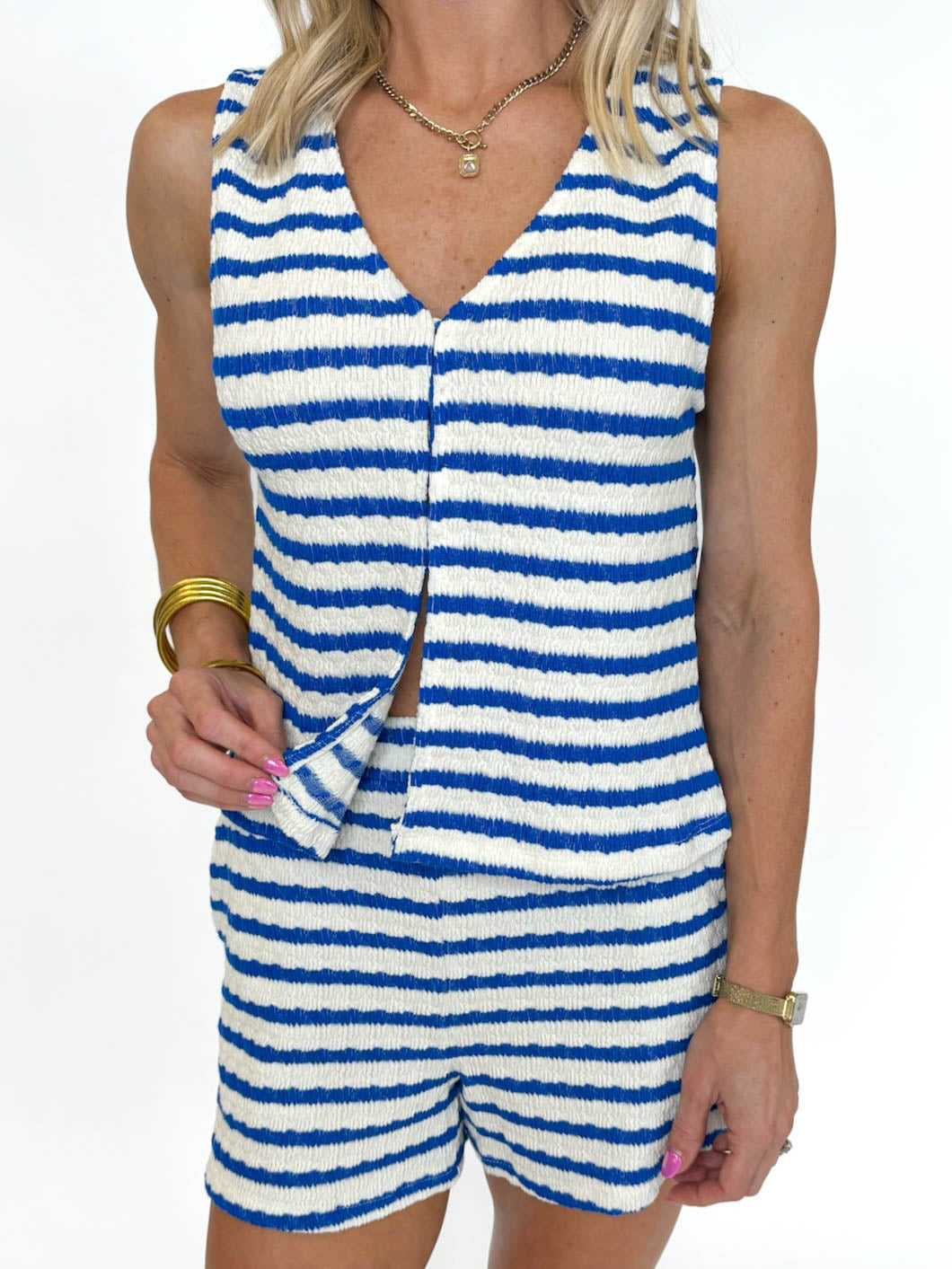 Stripe Textured Set