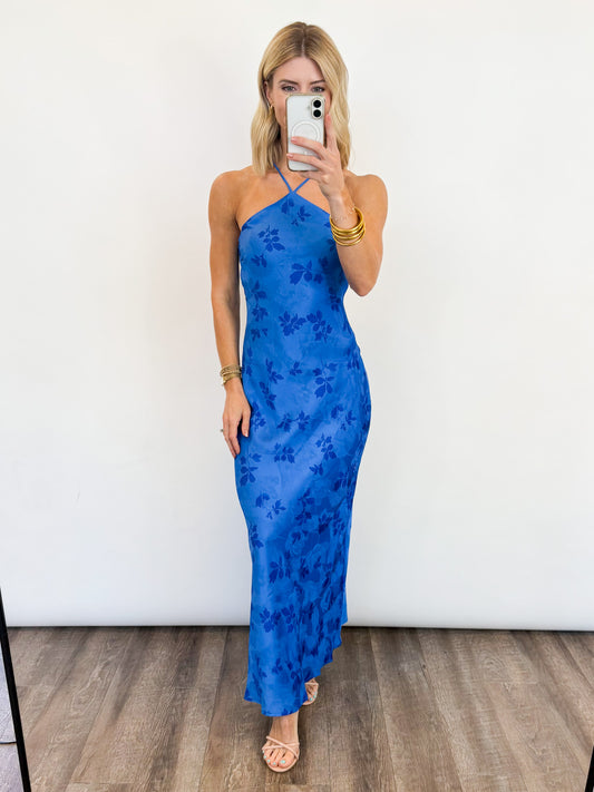 Midnight Blooms Dress