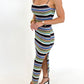 Coastal Mosaic Maxi Dress