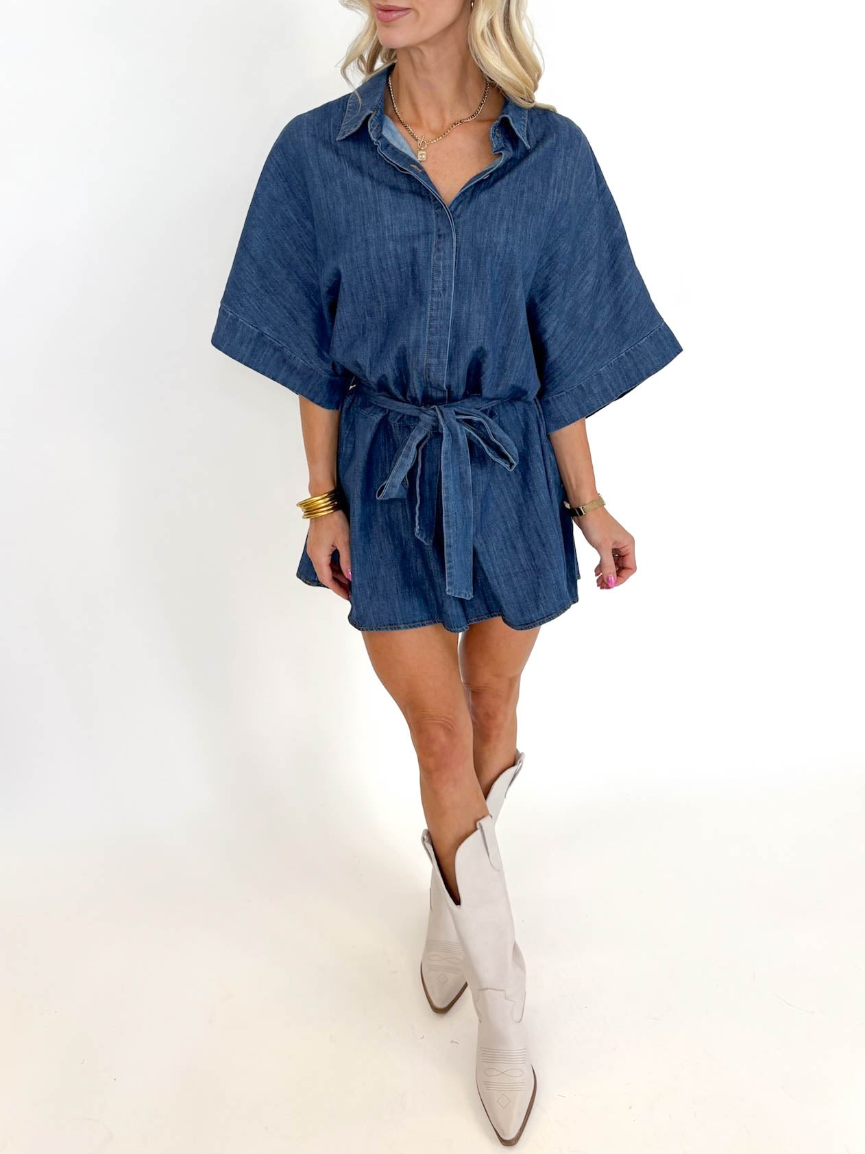 Blue Ridge Denim Romper