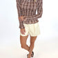 Harvest Plaid Smocked Top