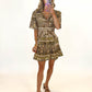 Vintage Bloom Shirt Dress