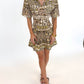 Vintage Bloom Shirt Dress