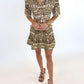 Vintage Bloom Shirt Dress