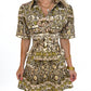 Vintage Bloom Shirt Dress