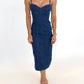 Autumn Avenue Denim Midi Dress