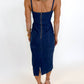Autumn Avenue Denim Midi Dress