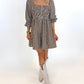 Harvest Charm Gingham Dress