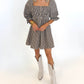 Harvest Charm Gingham Dress