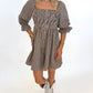 Harvest Charm Gingham Dress