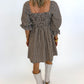 Harvest Charm Gingham Dress