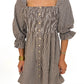 Harvest Charm Gingham Dress