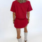 Scarlet Sideline Set - CRIMSON