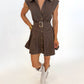 The Espresso Elegance Dress