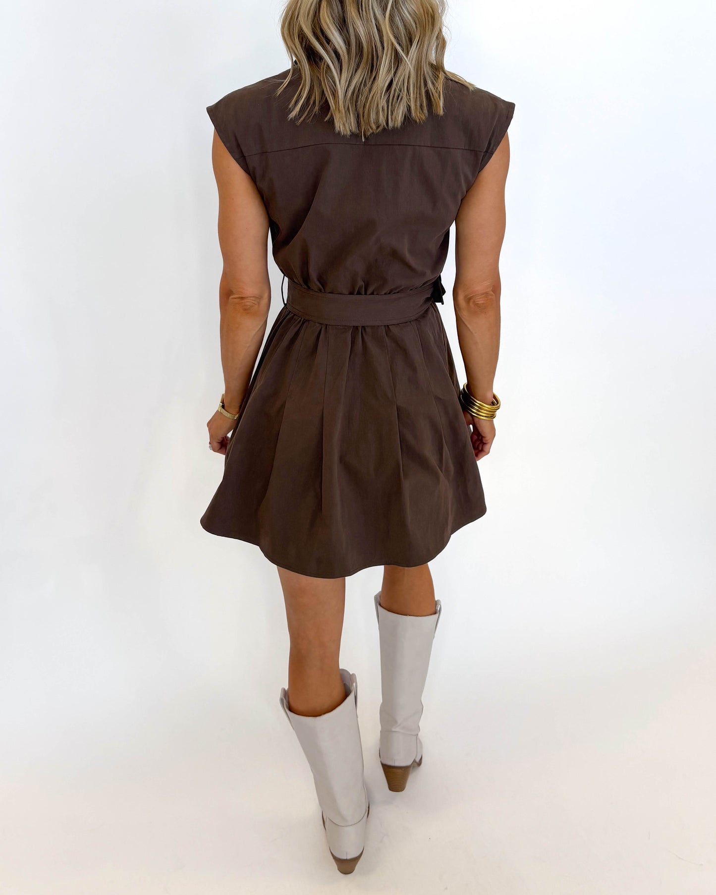 The Espresso Elegance Dress