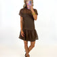Espresso Evening Dress