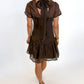 Espresso Evening Dress
